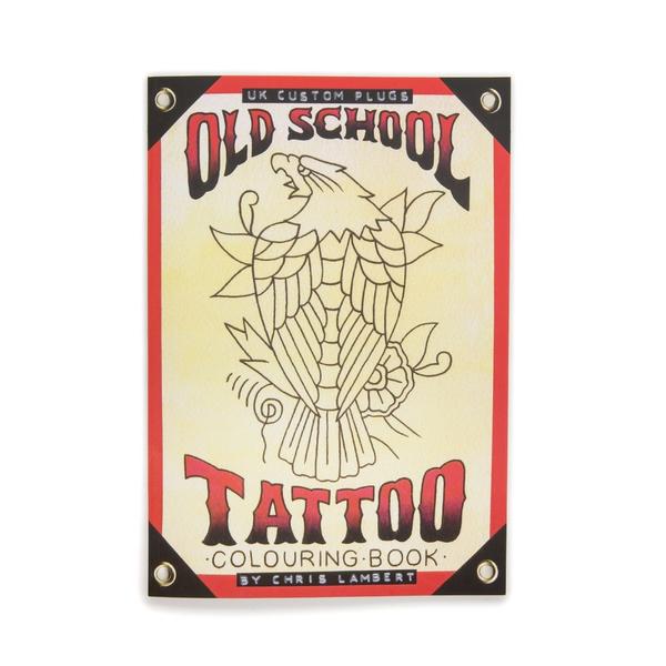 A Colourful Life – The Old School Tattoo Colouring Book - Snake & Tiger