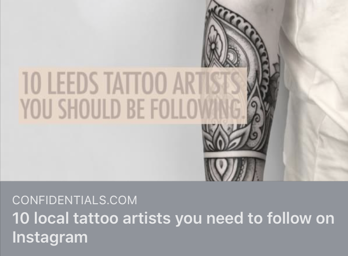 The Best Tattoo Studios in Leeds